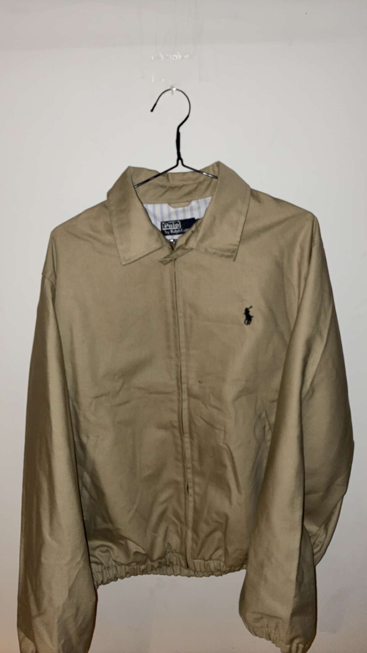 Small Ralph Lauren Cream Harrington Jacket