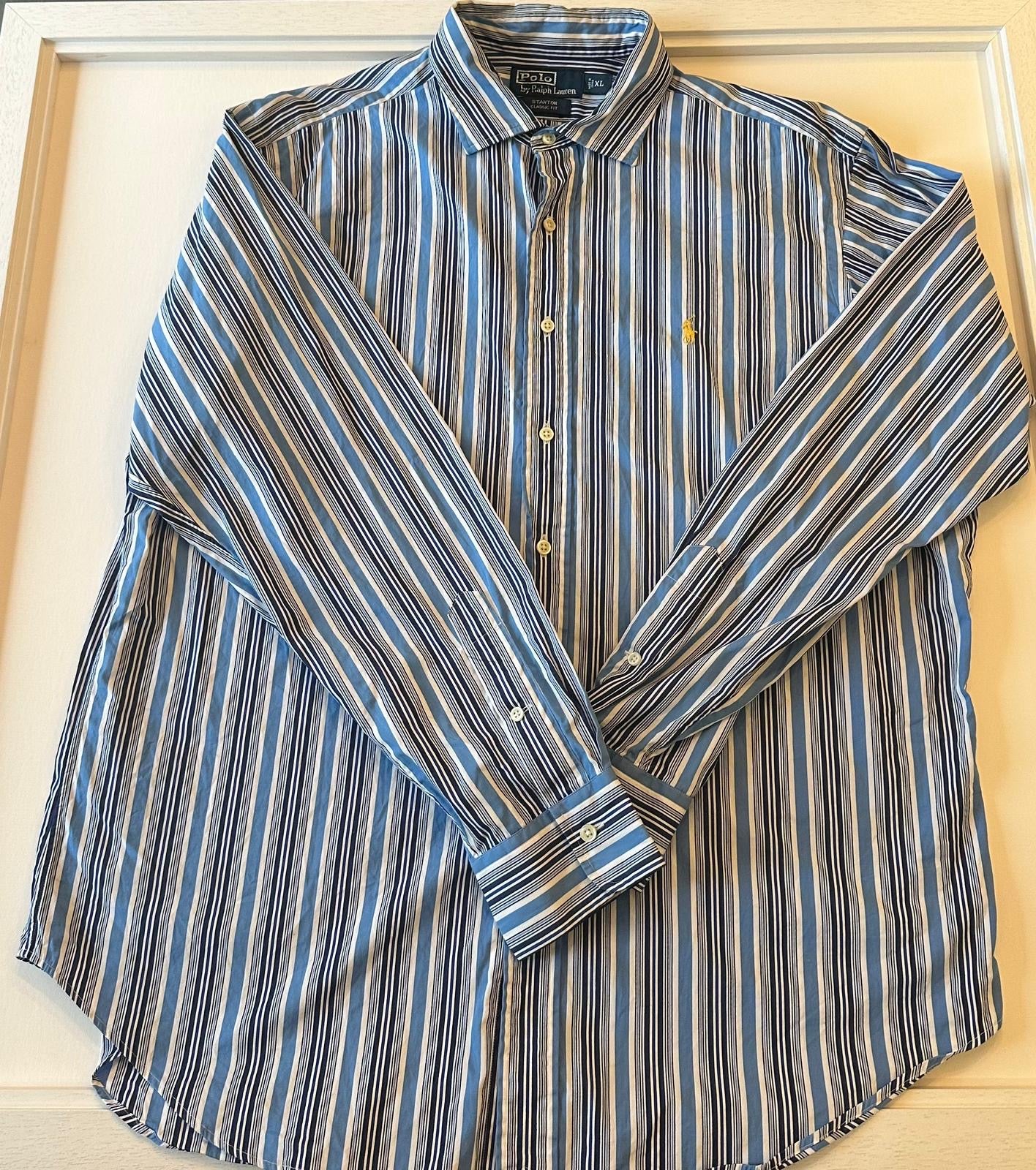 XL Ralph Lauren Striped Shirt