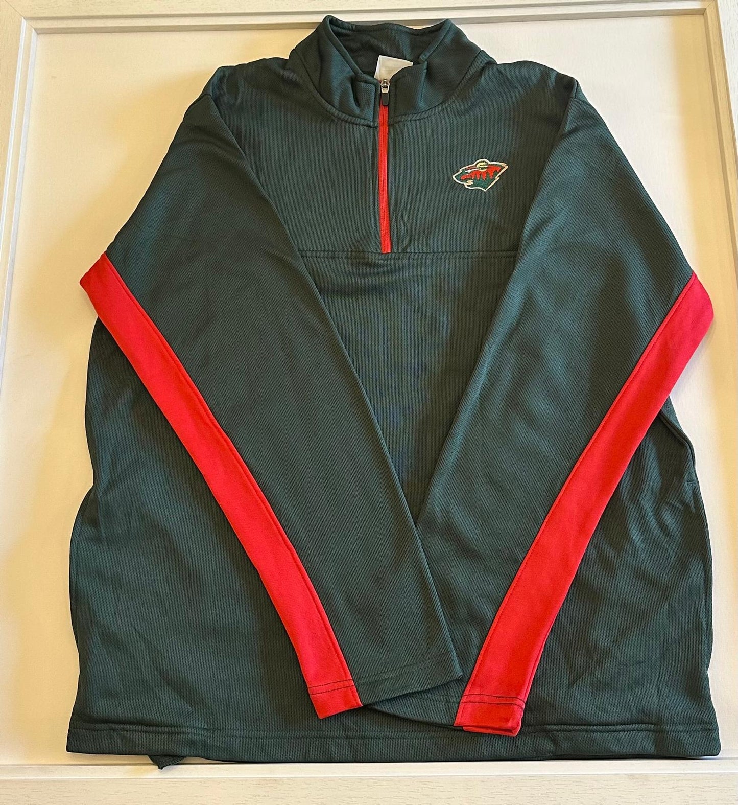 Large Minnesota NHL Quarter Zip