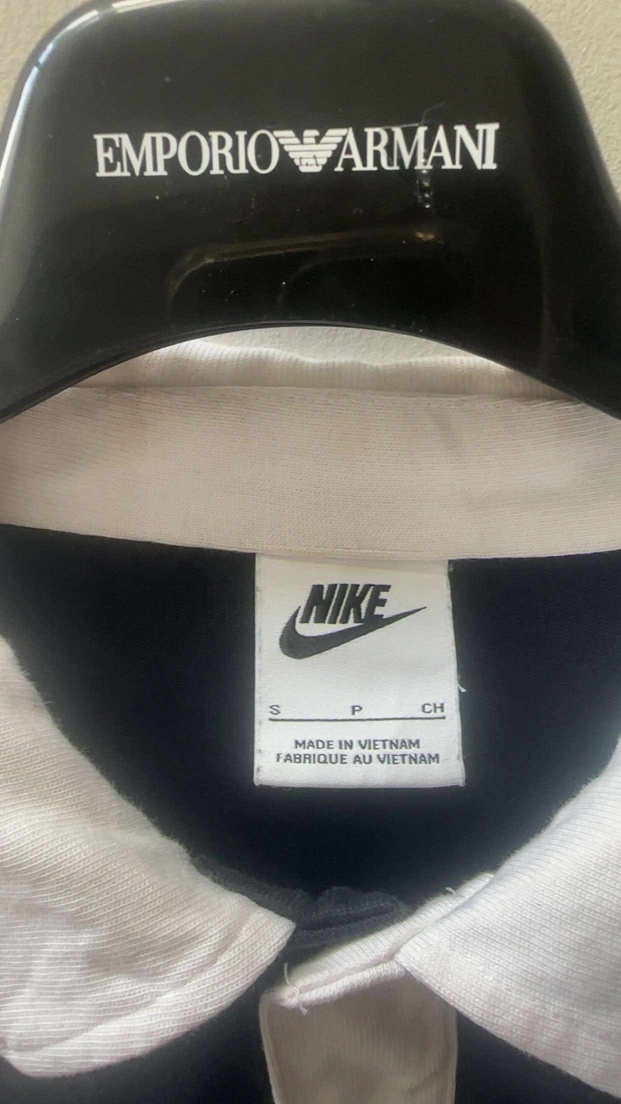 Nike long sleeve polo shirt