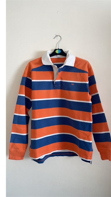 Medium Ralph Lauren Chaps Striped Rugby Polo
