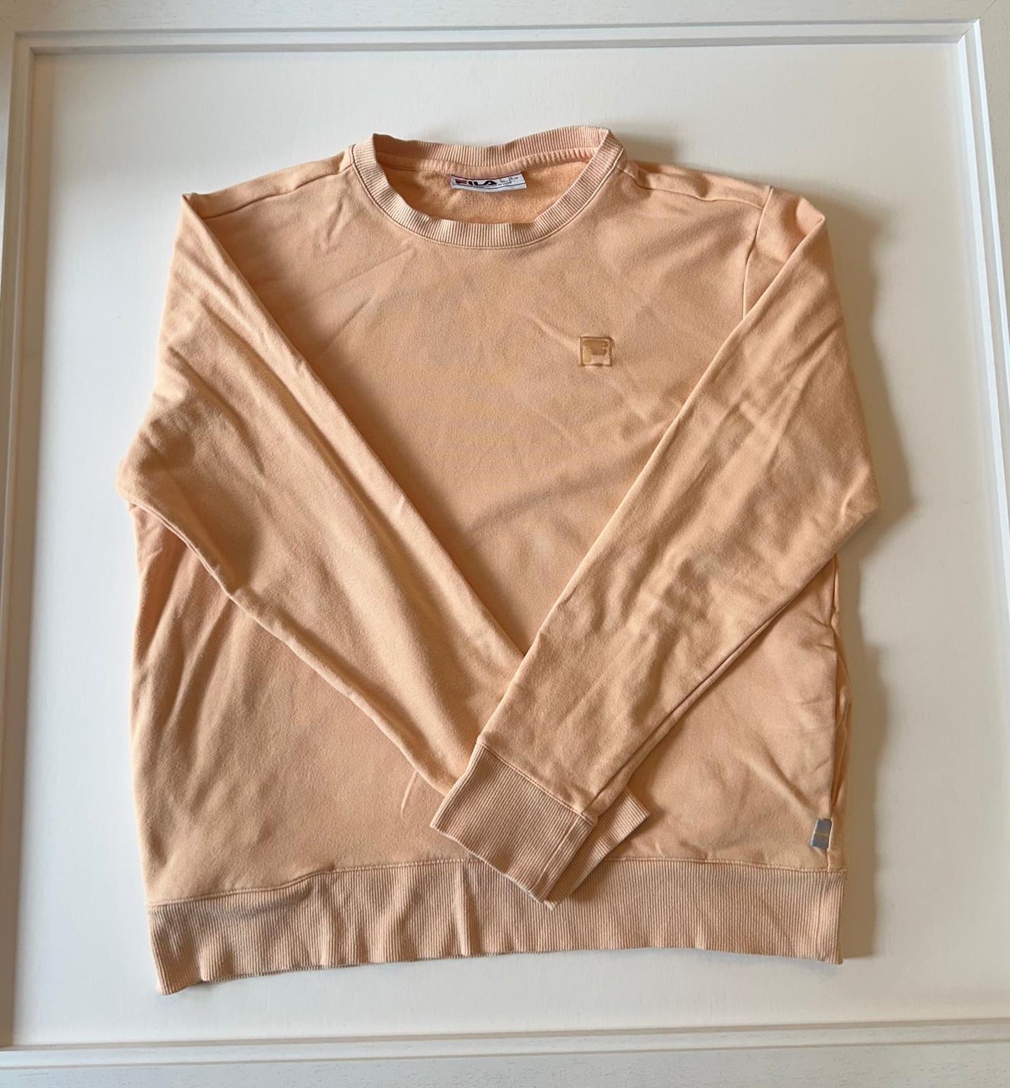 Large Peach Fila Sweatshirt
