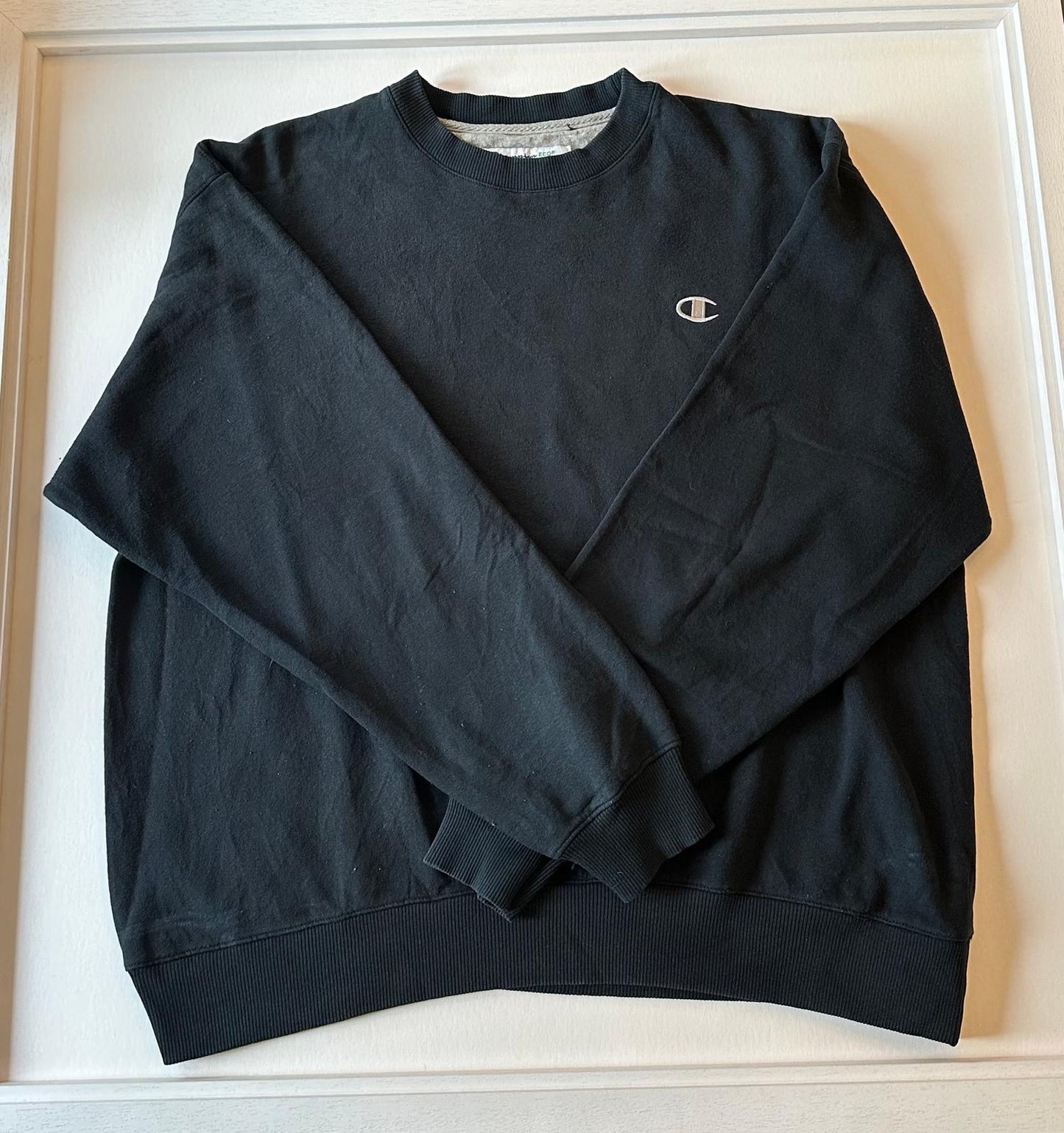 Large Navy Champion Sweatshirt