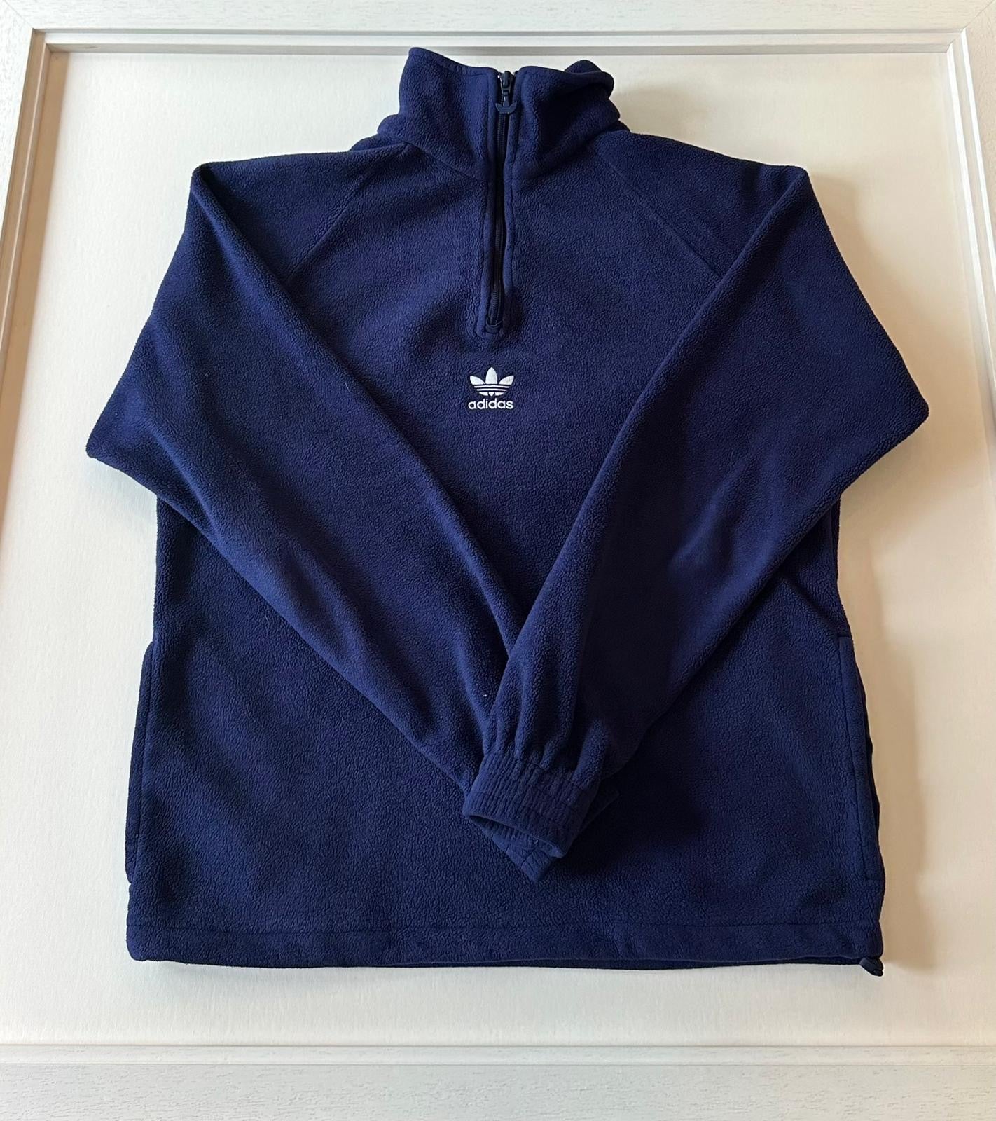 Navy Adidas Trefoil