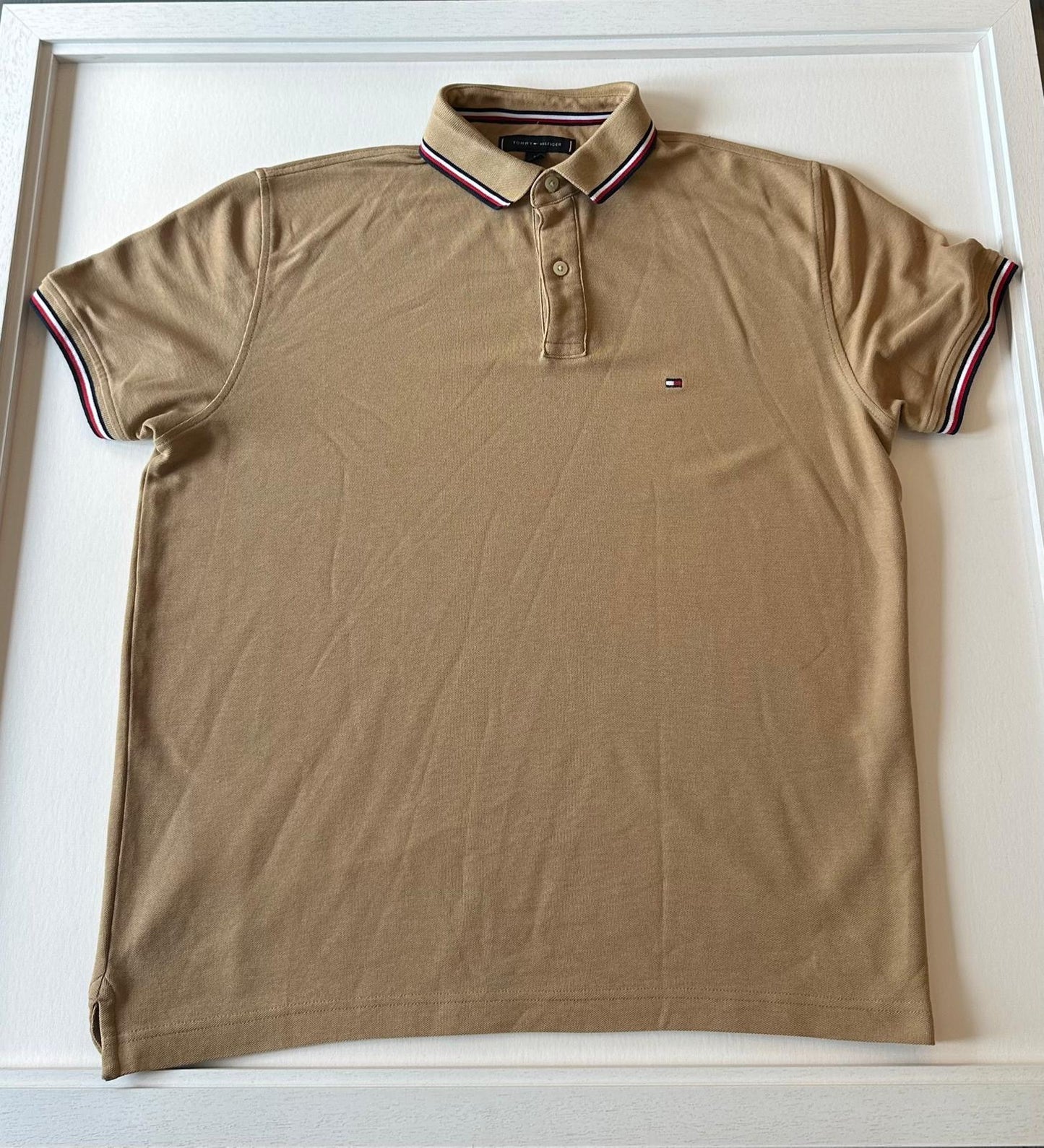 Medium Cream/Beige Tommy Hilfiger Polo