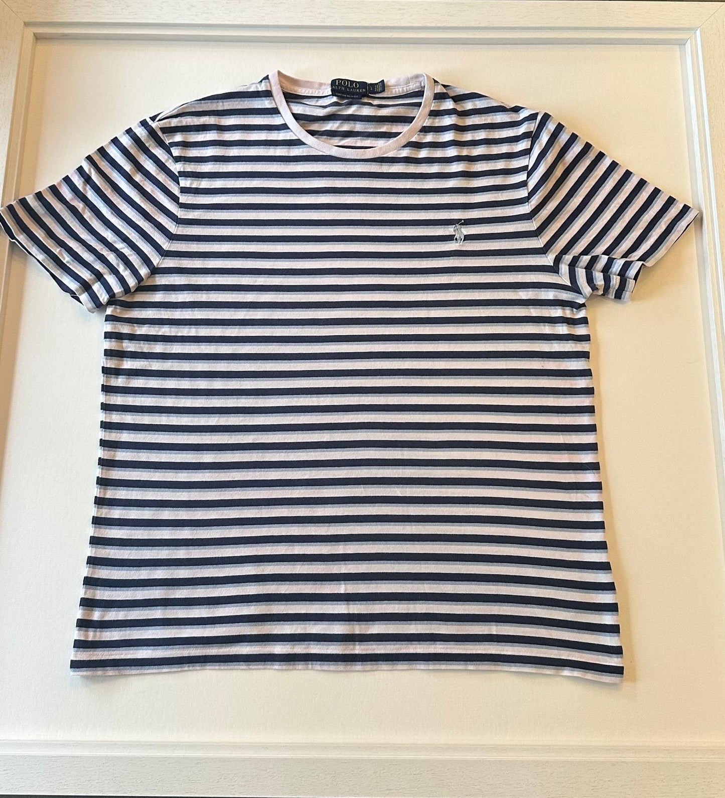 Large Striped Ralph Lauren Tee
