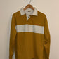 Large Mustard/White Polo