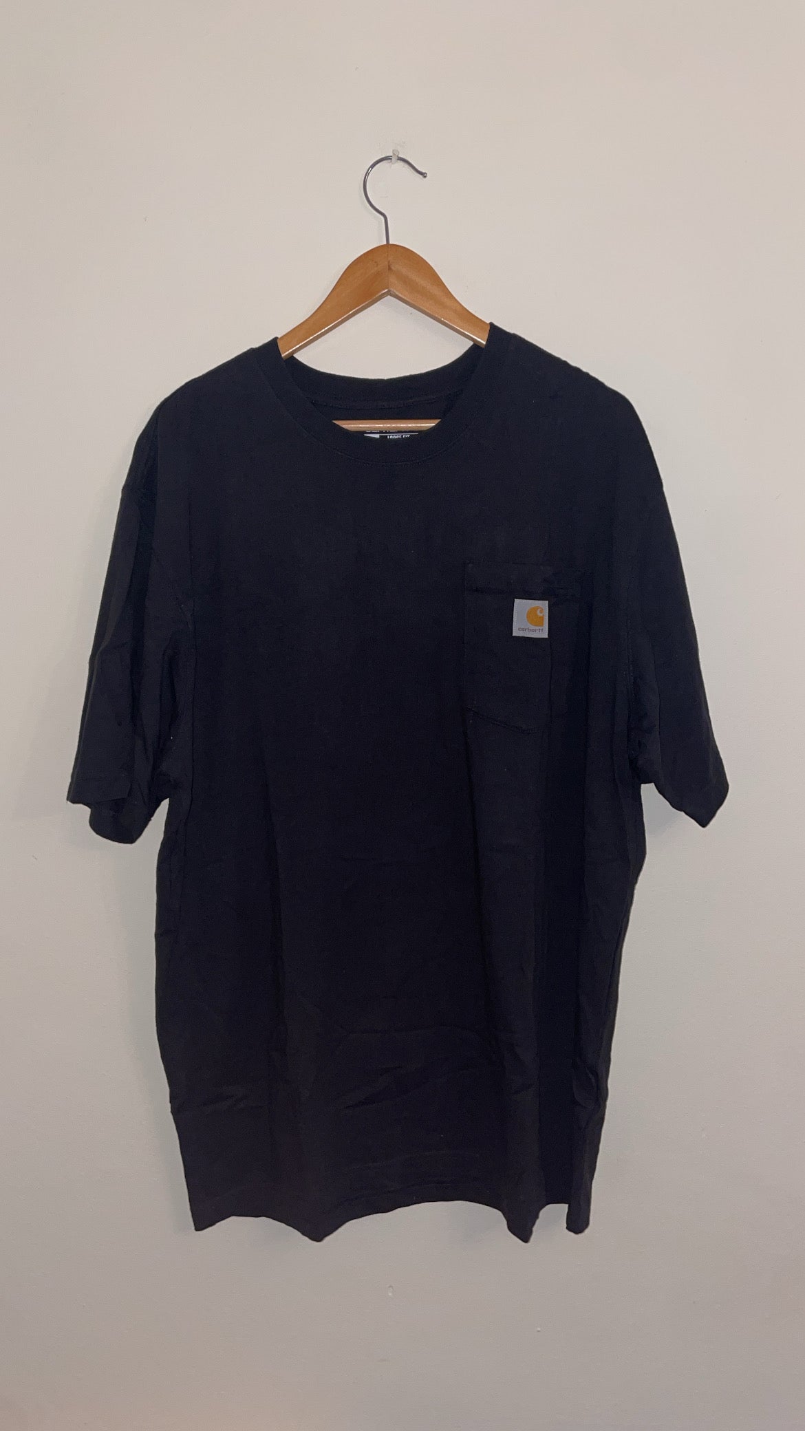 Large Loose Fit Black Carhartt Tee