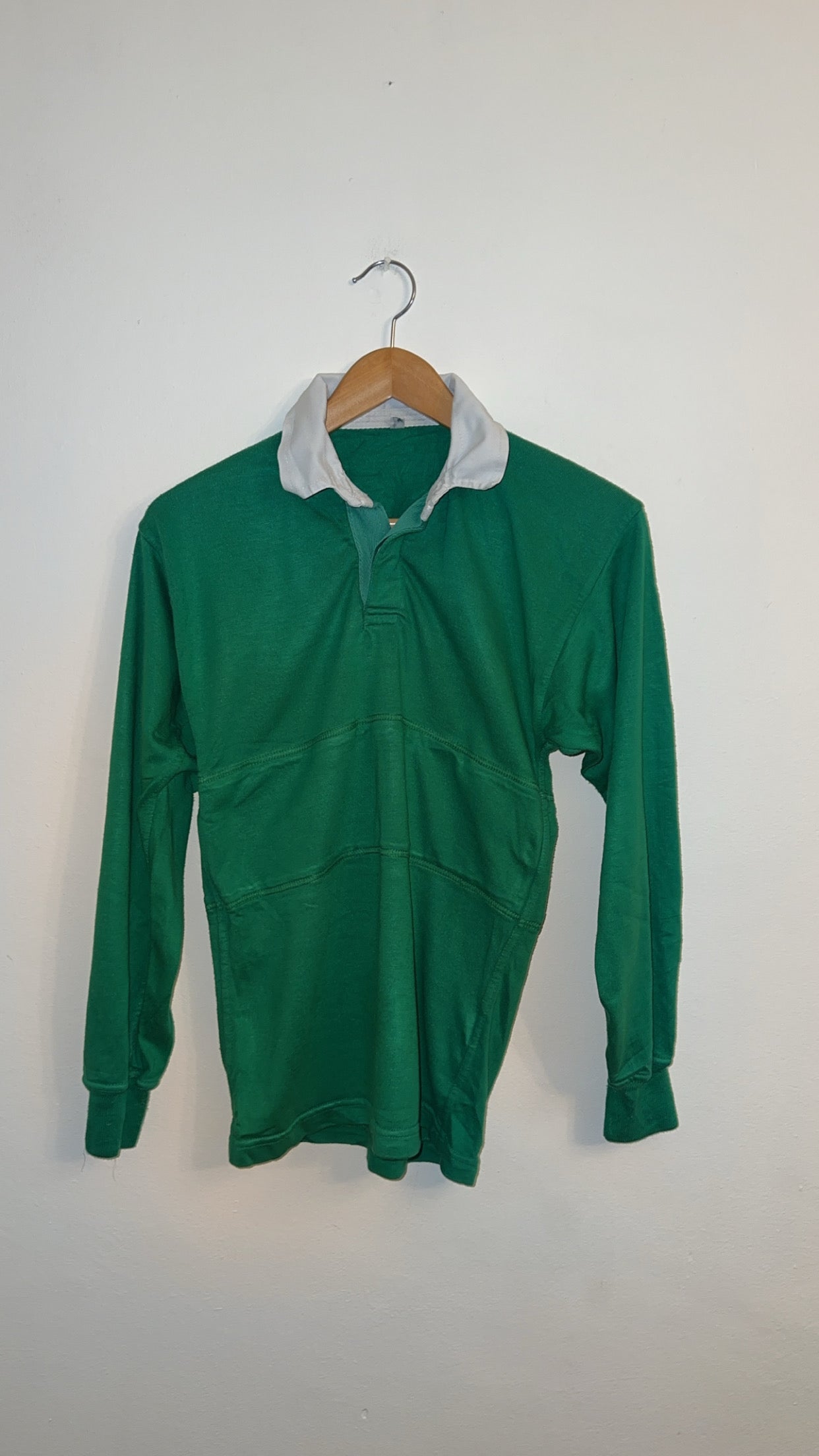 XS Green Rugby Polo