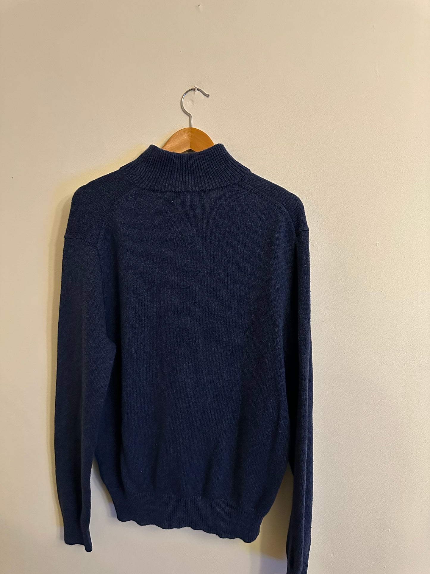 Large Navy Ralph Lauren Quarter Zip