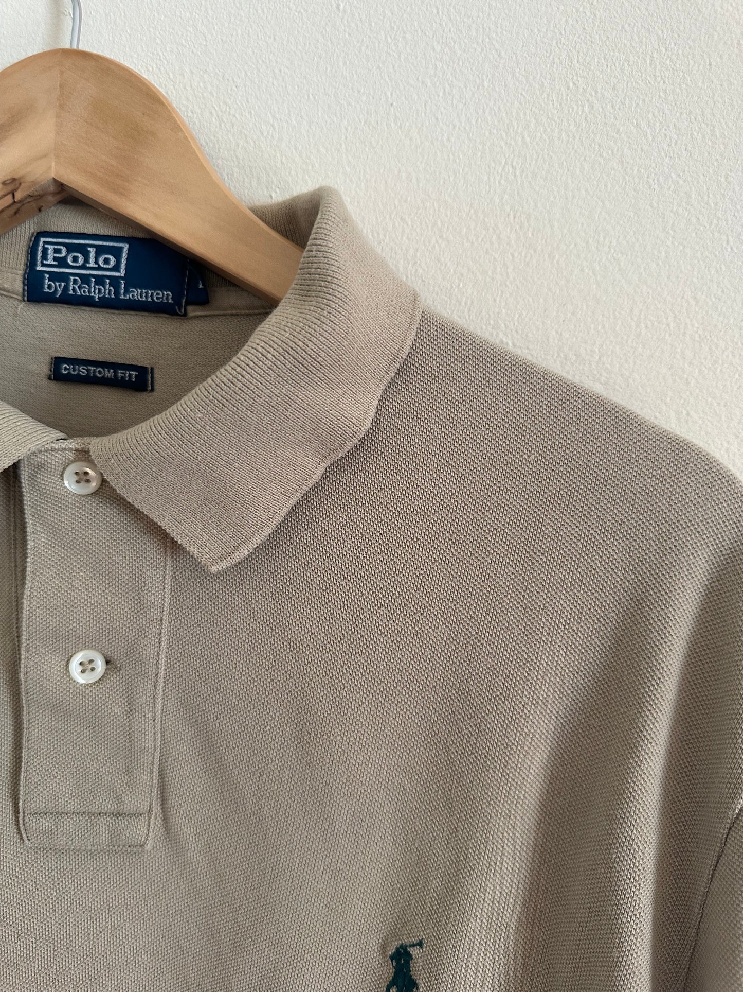Large Beige Ralph Lauren Polo