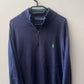 XL Ralph Lauren Navy Polo Golf Quarter Zip
