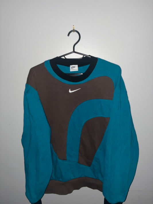 Medium Nike Grey x Turquoise