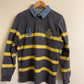 Large Navy Striped Polo