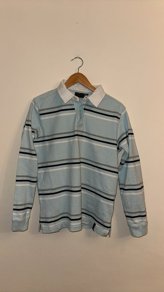 Medium Light Blue Rugby Polo