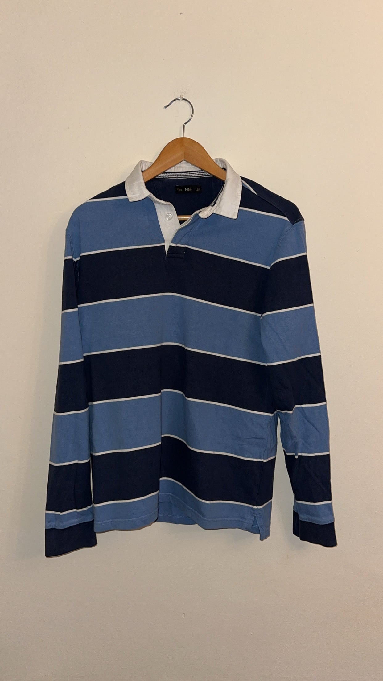 Medium Striped Rugby Polo