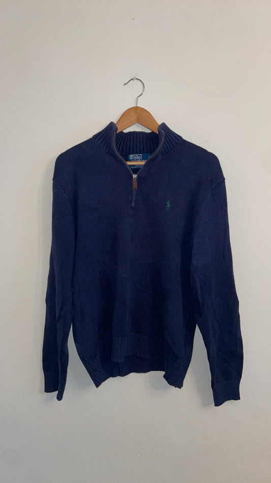Medium Navy Ralph Lauren Quarter Zip