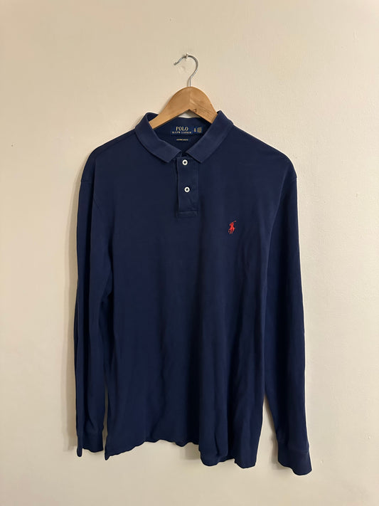 XL Navy Ralph Lauren long sleeve polo