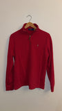 Medium Red Ralph Lauren Quarter Zip