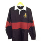 Large Black and Red Rugby Polo
