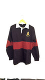 Large Black and Red Rugby Polo