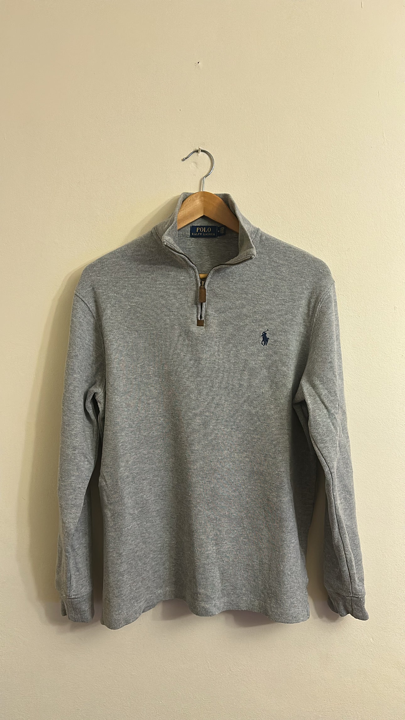 Small Grey Ralph Lauren Quarter Zip