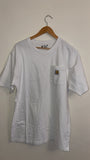 Small Loose Fit White Carhartt Tee