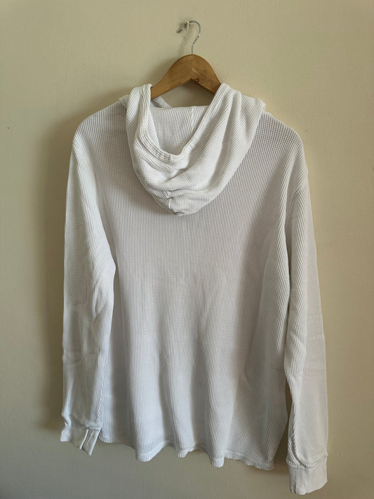 Large White Ralph Lauren Hoodie