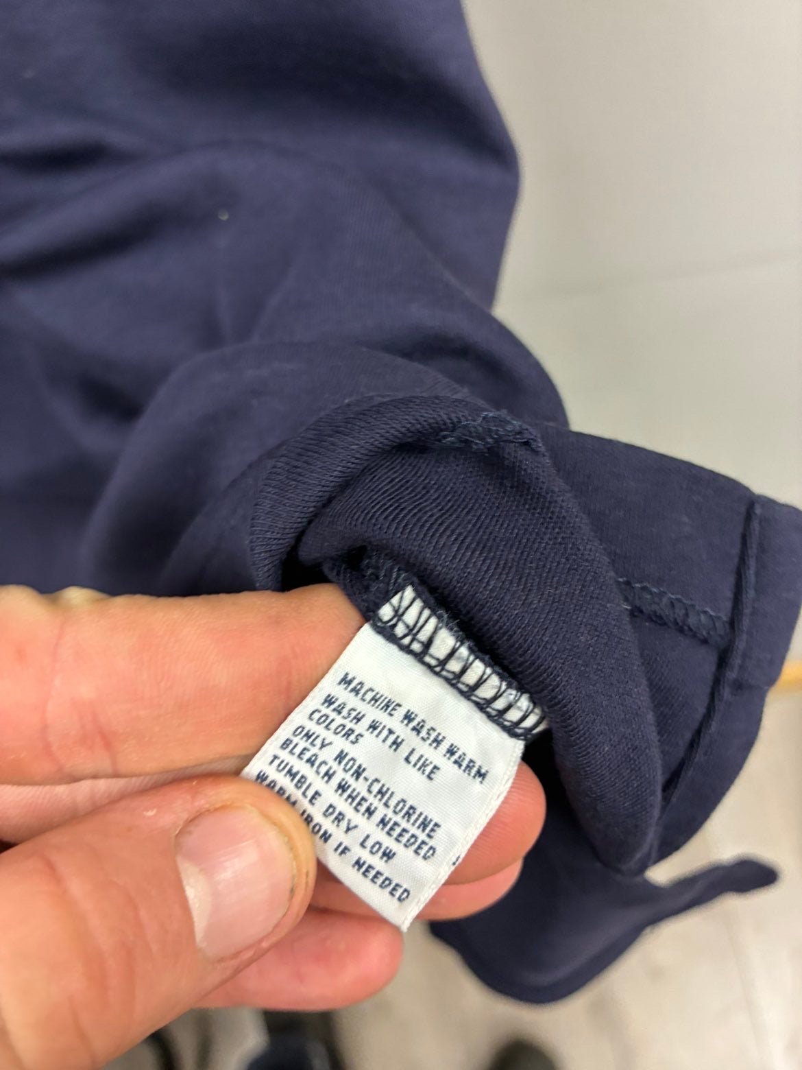Large Navy RL Polo