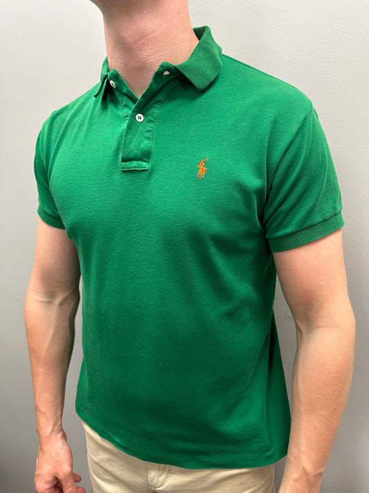 Ralph Lauren Polo Shirt – Green – Size L