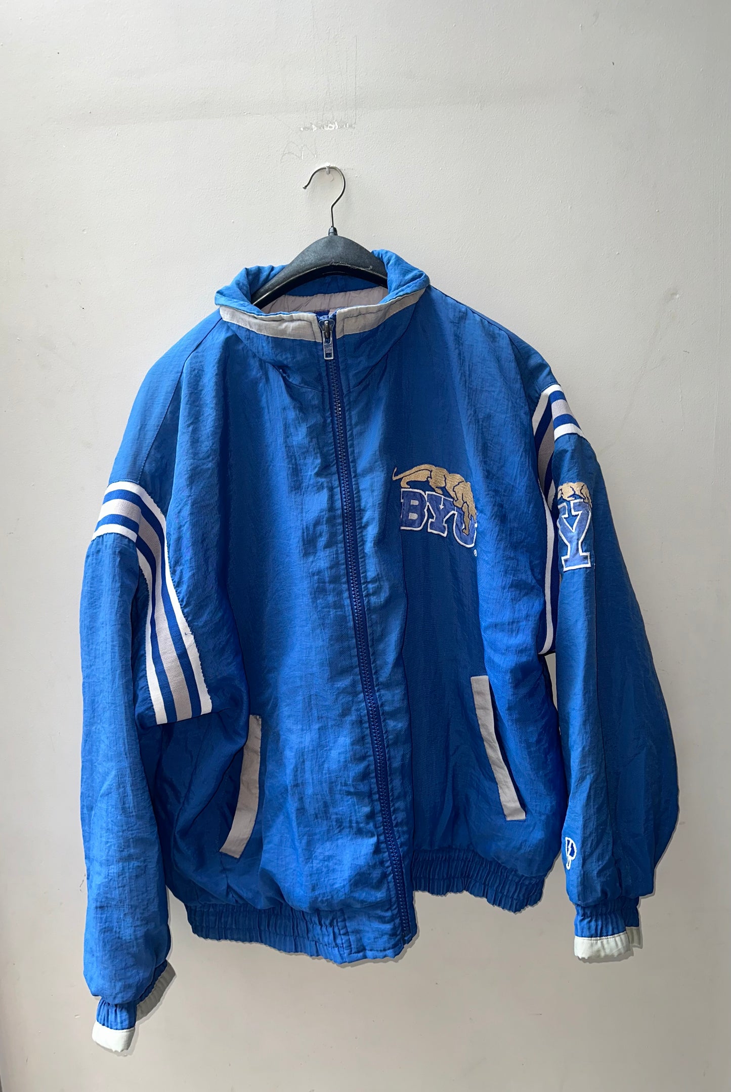 Large Vintage BYU Cougars Jacket