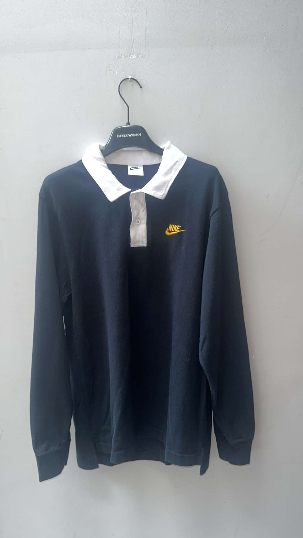 Nike long sleeve polo shirt