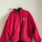 Large Vintage Kansas City Chiefs Reversible NFL Puffer Jacket – Red/Black – 90s/00s