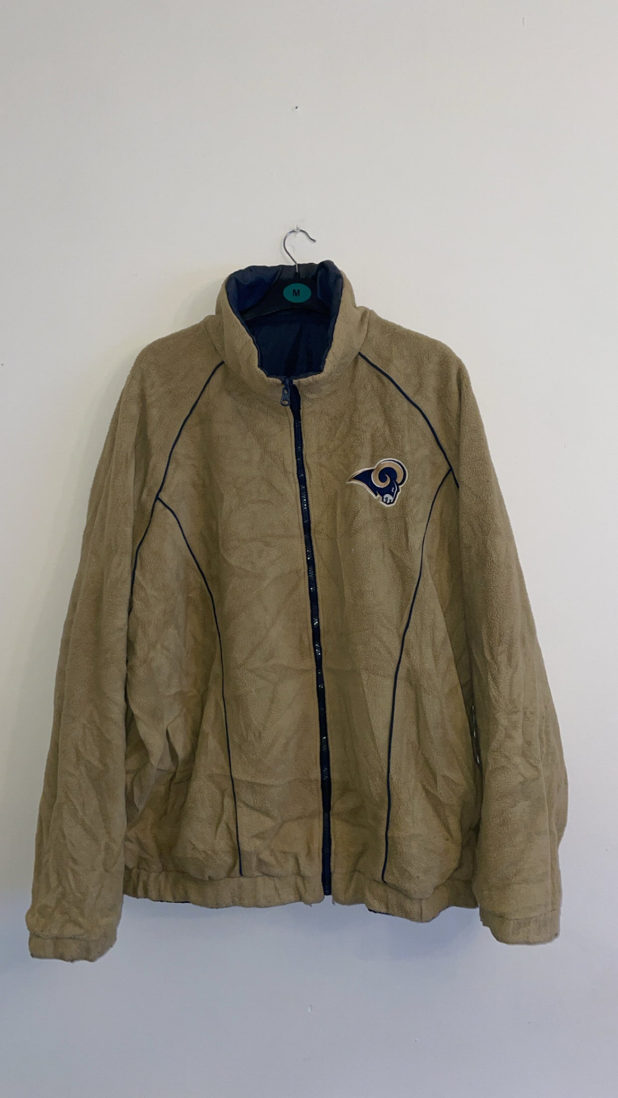 Large Reversable St.Louis Rams Jacket