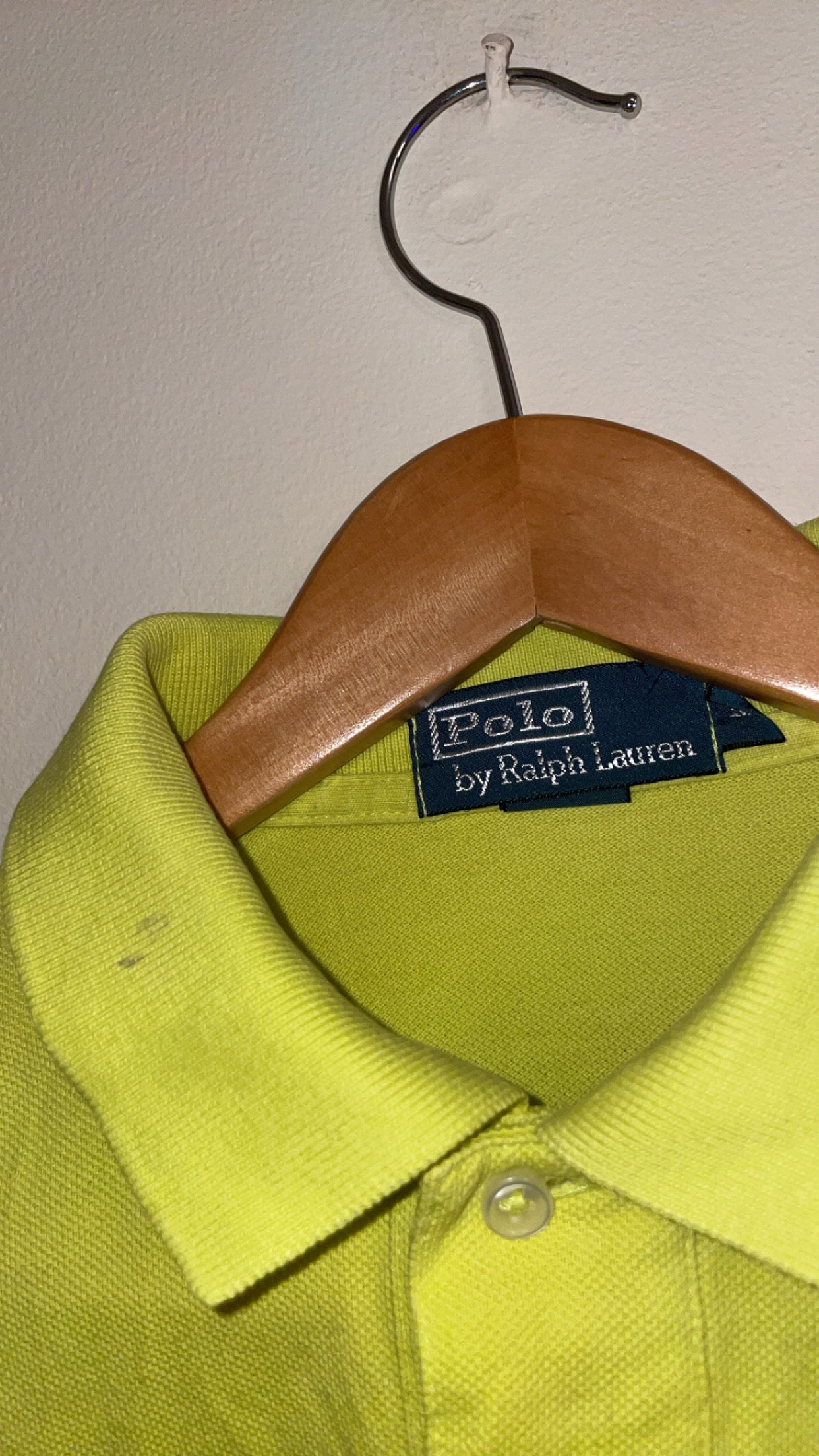 Medium Ralph Lauren Yellow Polo