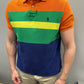 Ralph Lauren Polo Shirt – Orange/Green/Navy