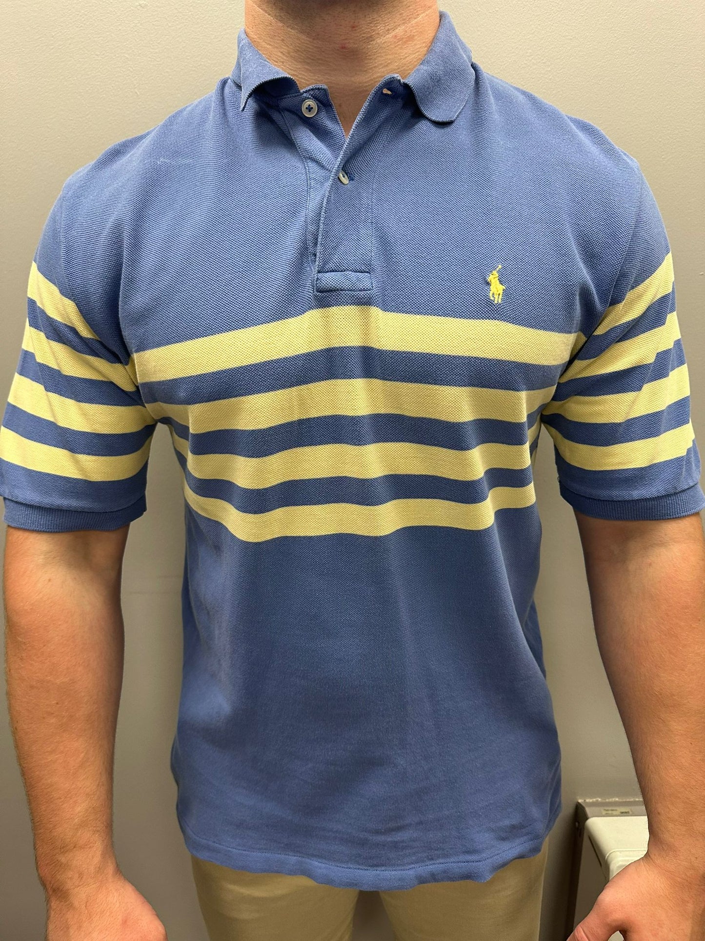 Large Striped Ralph Lauren Polo