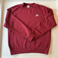 Medium Red Nike Sweatshirt