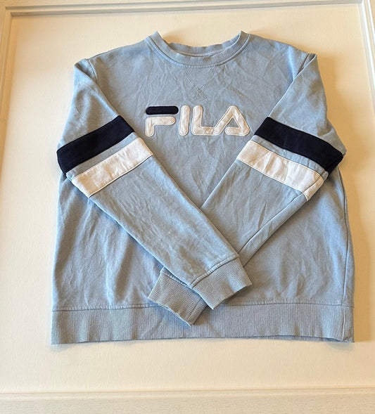 Medium Light Blue Fila Sweatshirt