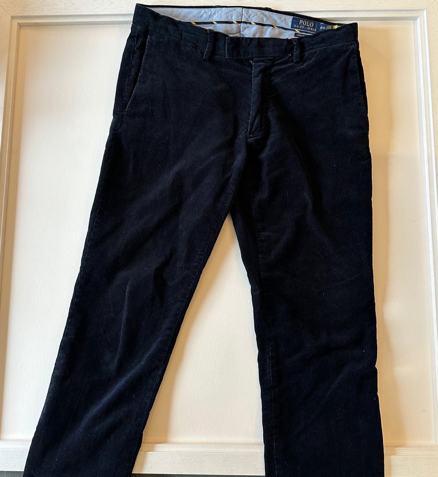 Navy Ralph Lauren Courduoy Trousers