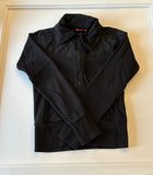 Kids Black Puma Zip-up Jacket