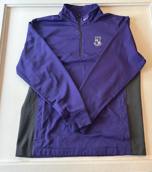 Large Purple Nike Quarter Zip