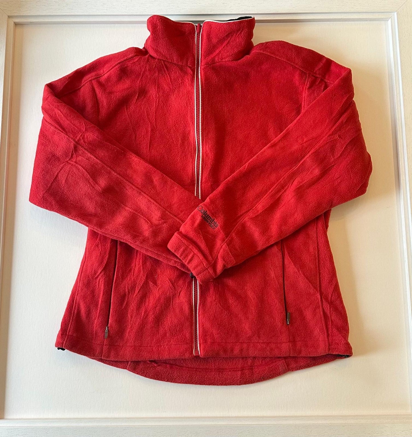 Women's Large Red Columbia Fleece