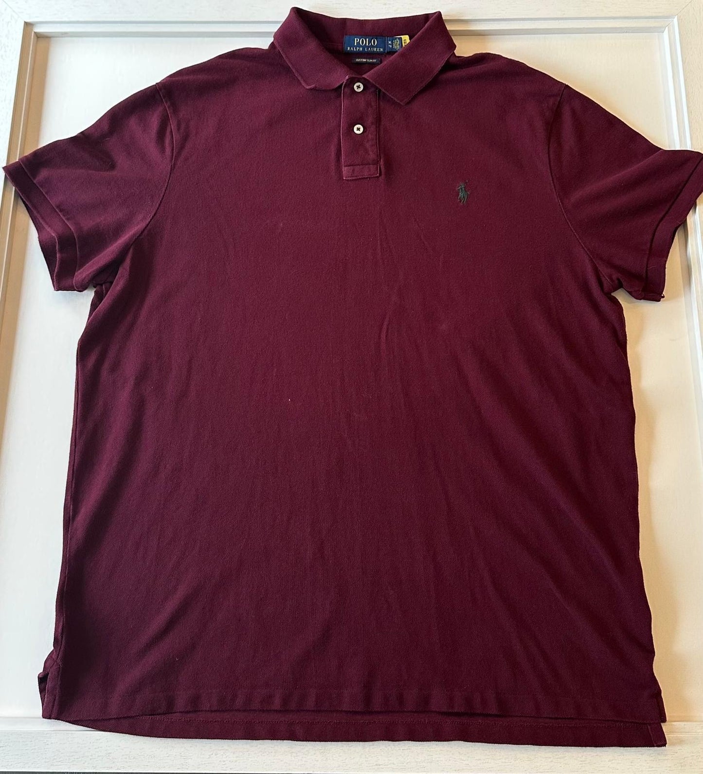 XL Burgundy Ralph Lauren Polo