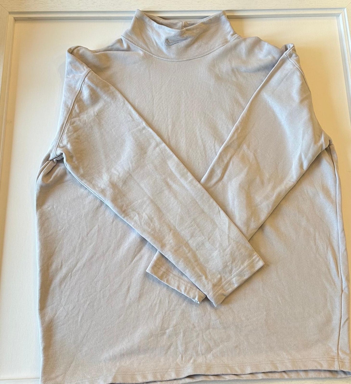 Medium Grey Nike Long Sleeve Top