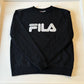 Large Black Fila Sweatshirt
