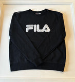 Large Black Fila Sweatshirt