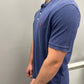 Ralph Lauren Navy Short-Sleeve Henley (Men’s Large)