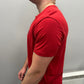 Ralph Lauren Red Crew Neck T-Shirt – Size L (Fits Like XL) – Premium Cotton